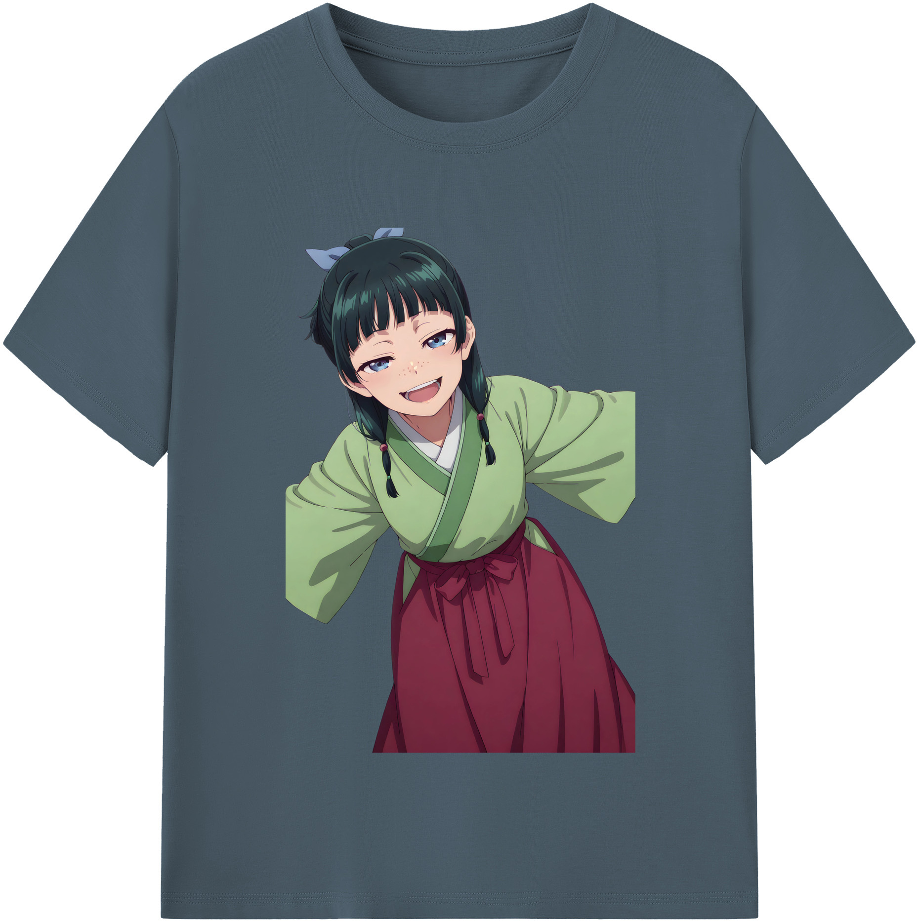 （画像用） 薬屋のひとりごと The Apothecary Diaries 綿100％半袖Tシャツ（フロントプリント）